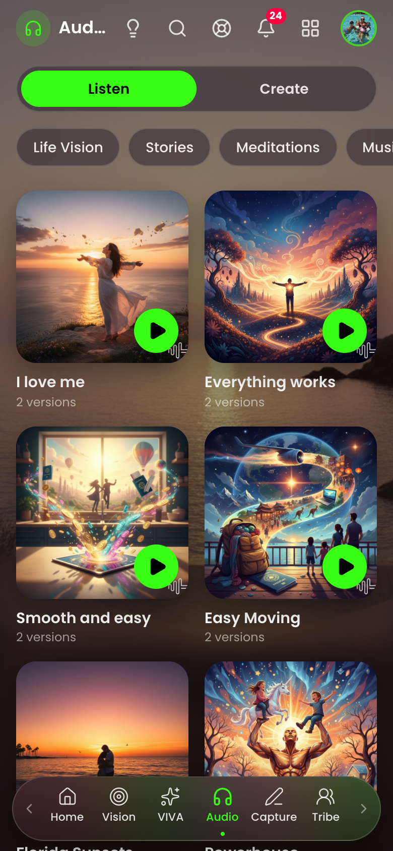 Your own original songs