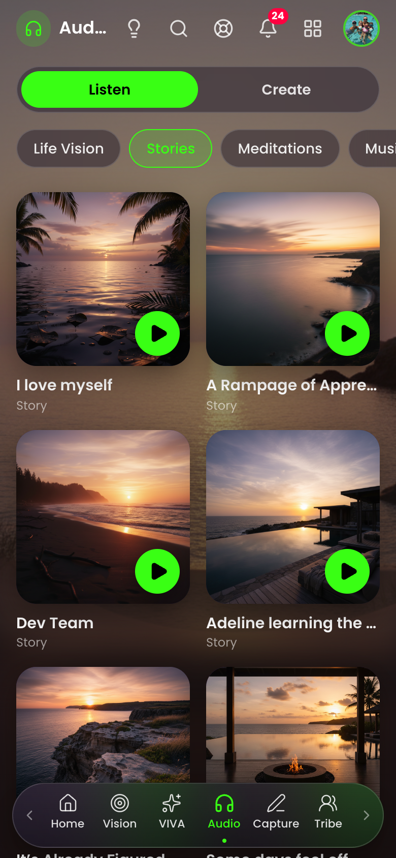 Future-Self Stories